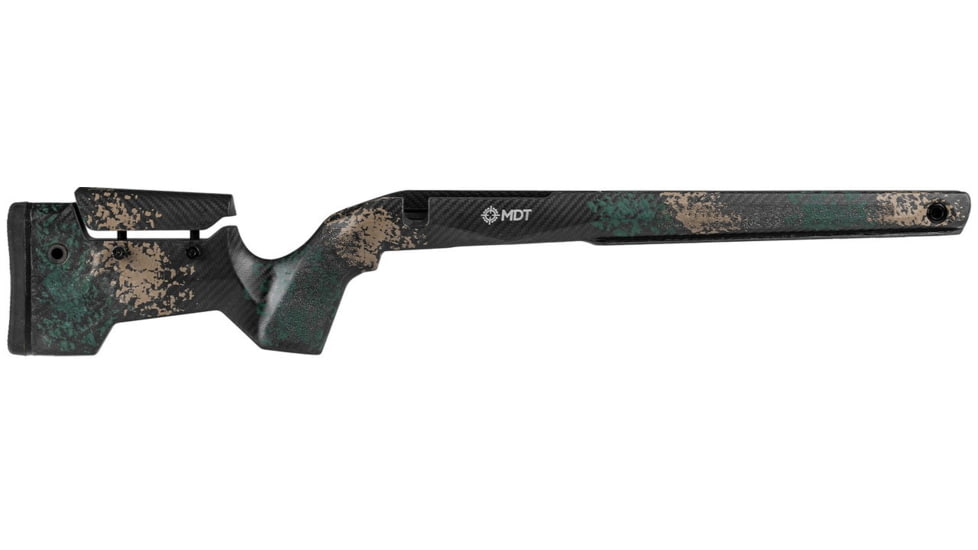 MDT CRBN Stock Chassis Base, Remington 700, Right Hand, Highland Green and Flat Dark Earth, 109559-HGF