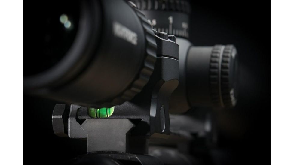 MDT Elite Scope Rings, Medium, Black, 35mm, 104100-BLK