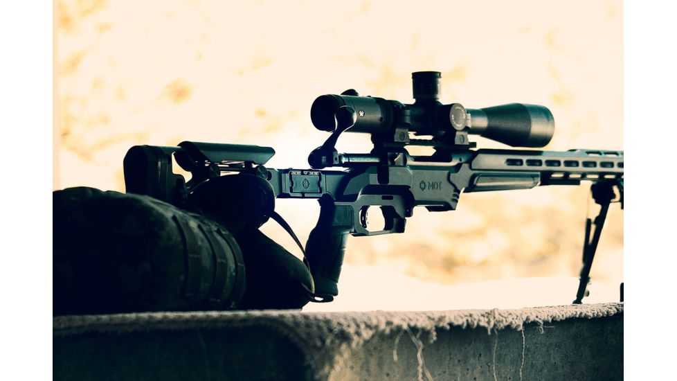 MDT ESS Chassis System-Remington 700 SA, Black, Right Hand, 104613-BLK