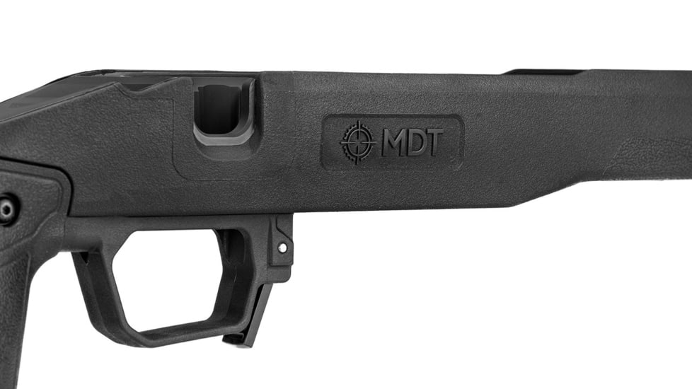 MDT Field Stock Chassis, Ruger American, Short Action, Right Hand, Black, 106232-BLK