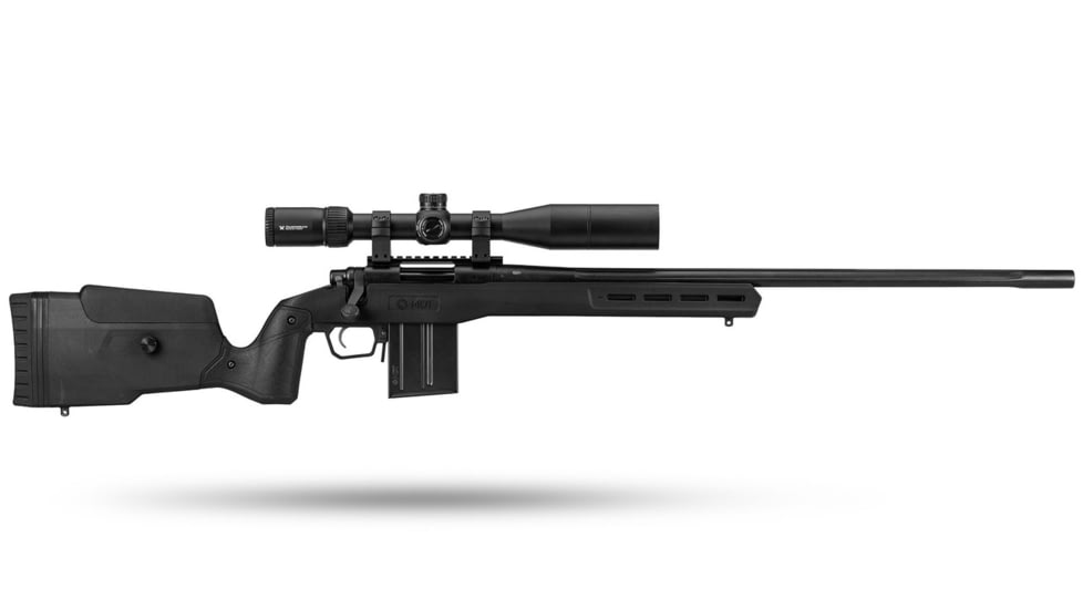 MDT Field Stock Chassis, Ruger American, Short Action, Right Hand, Black, 106232-BLK