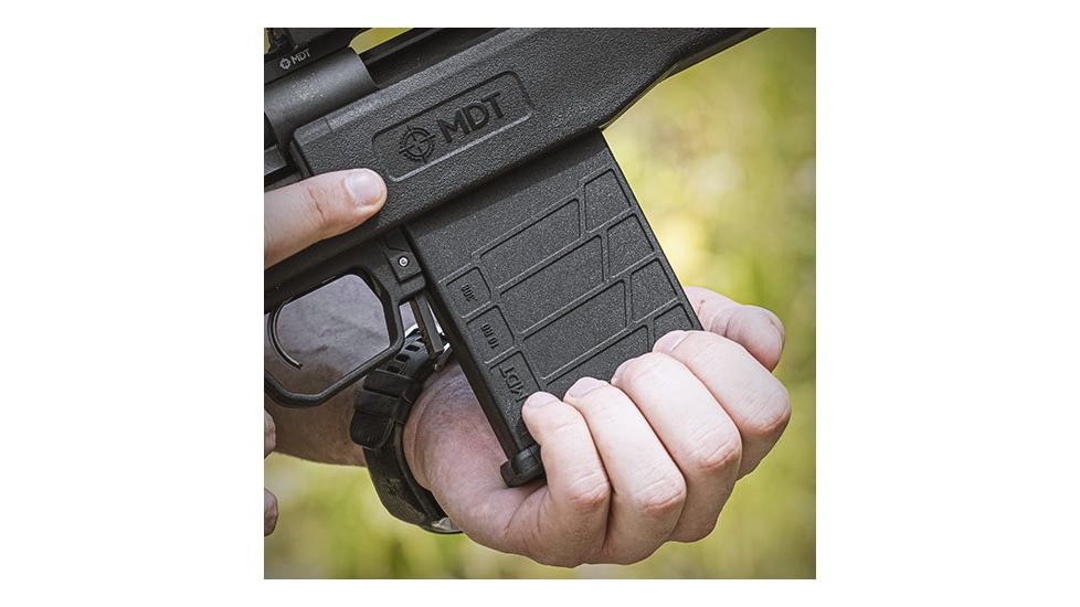 MDT Field Stock Chassis, Ruger American, Short Action, Right Hand, Black, 106232-BLK
