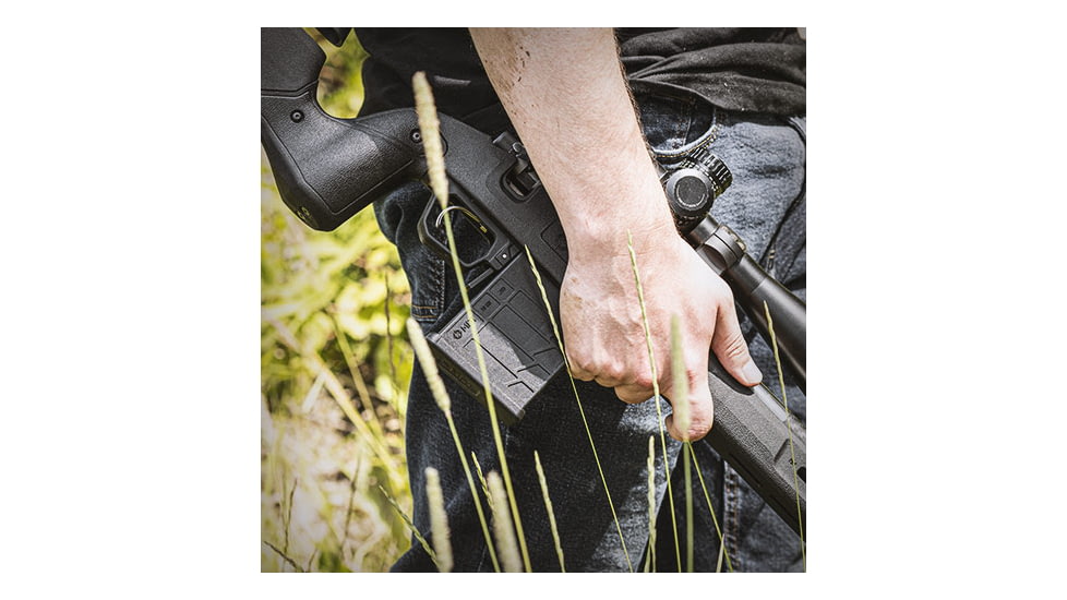 MDT Field Stock Chassis, Ruger American, Short Action, Right Hand, Black, 106232-BLK