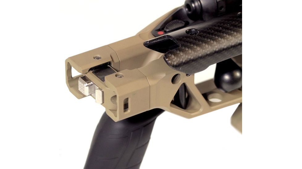 MDT Folding Skeleton Rifle Stock for ESS Chassis, FDE 103452-FDE