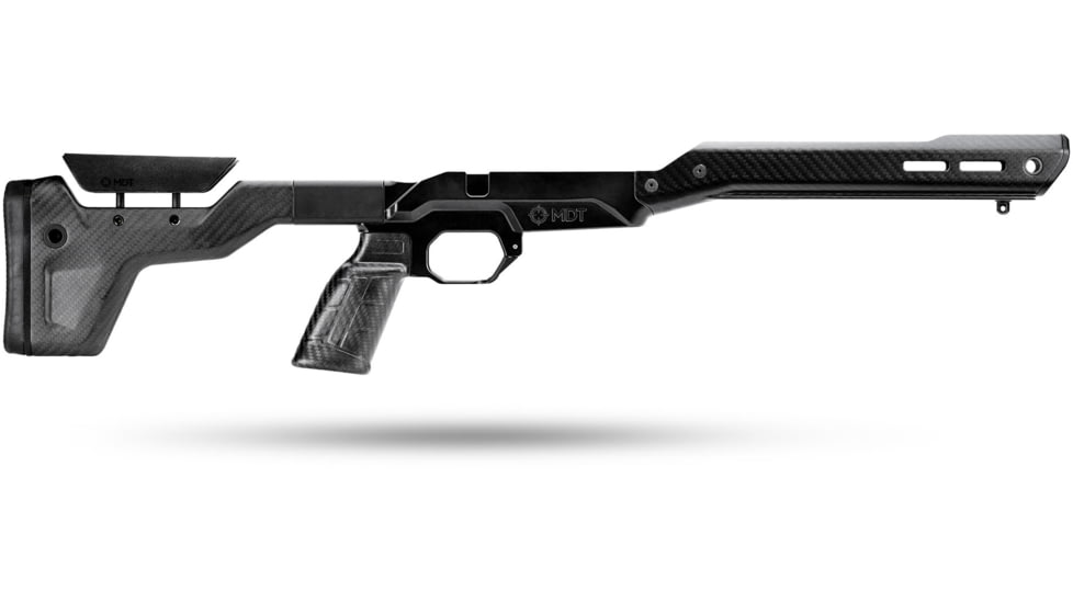 MDT HNT26 Folding Buttstock ARCA Forent Chassis System, Right Hand, Black Carbon Fiber, 107380-BCF