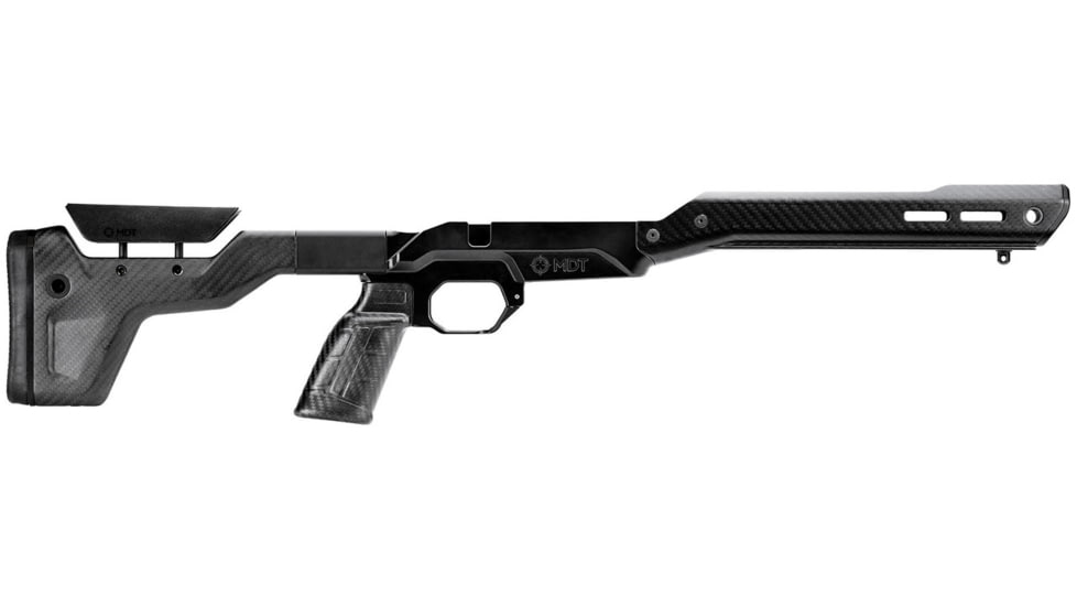 MDT HNT26 Folding Arca Stock, Remington 700, Short, Right, Black, 106129BCF