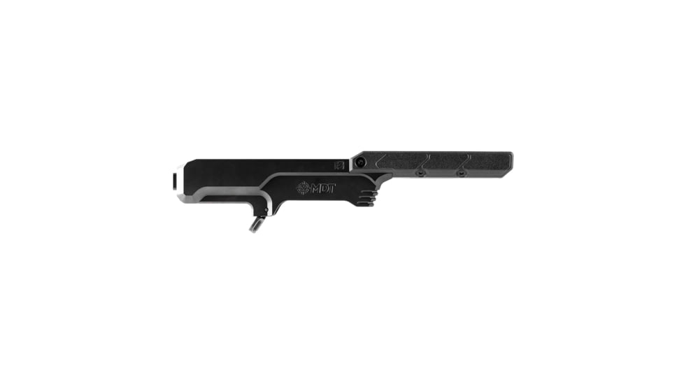 MDT LSS Gen 3, Rifle Chassis Base, Fits Tikka T3X Short Action, Cerakote Finish, Black, Right Hand, 110097-BLK