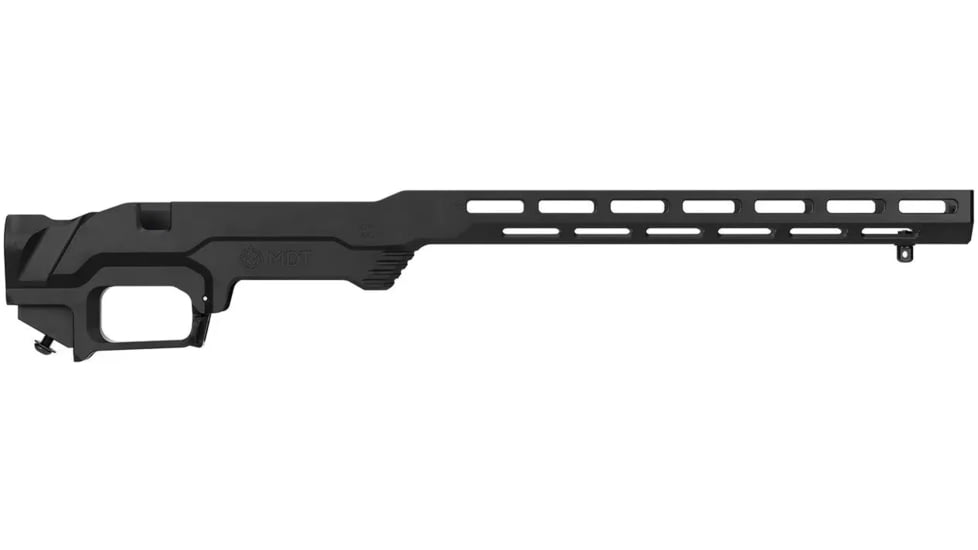 MDT LSS-XL Gen2 Chassis, Tikka T3/T3x, Short Action, Fixed Stock Interface, M-LOK, Black, 103359-BLK