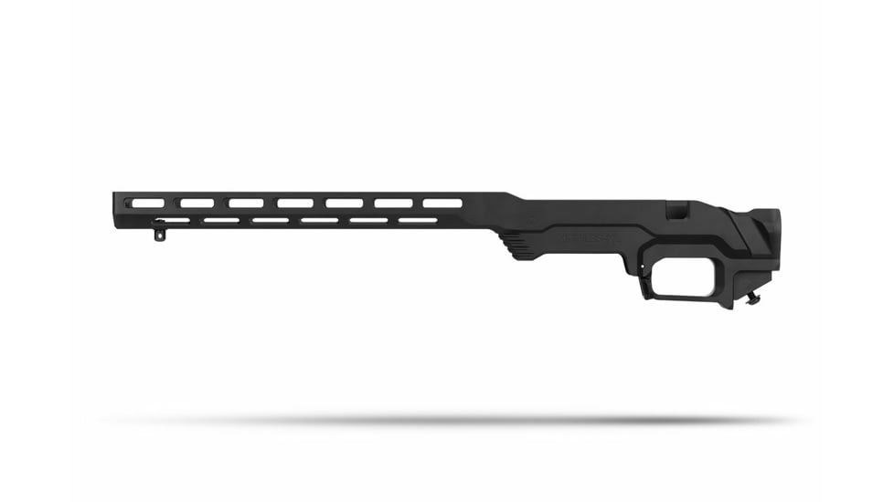 MDT Remington 700 LSS-XL Gen2 Fixed Rifle Chassis, Short Action, Left, Black, 103764-BLK