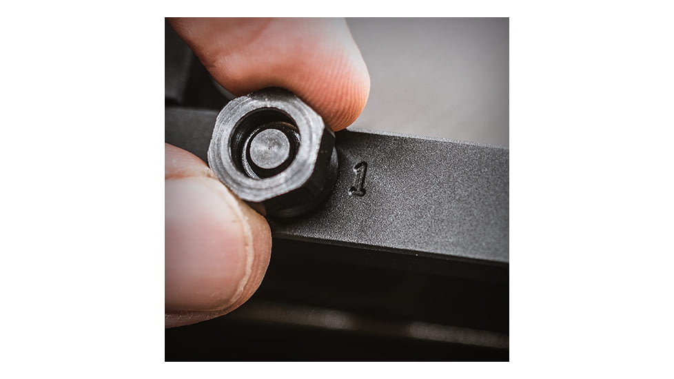 MDT One-Piece Scope Mount, 30mm, Medium, Black, 106912-BLK