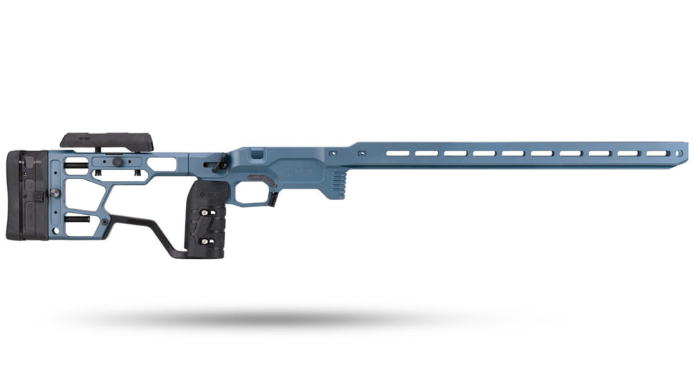 MDT Remington 700 ACC Elite Chassis System, Long Action, Right Hand, Titanium Blue, 106828-TBL