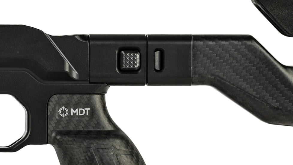 MDT Remington 700 HNT-26 ARCA Folding Rifle Chassis, CIP, Long Action, Left Hand, Black, 114591-BCF