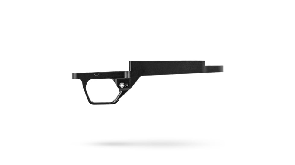 MDT Remington 700 Long Action Hunter Bottom Metal, Right Hand, Black, 107734-BLK