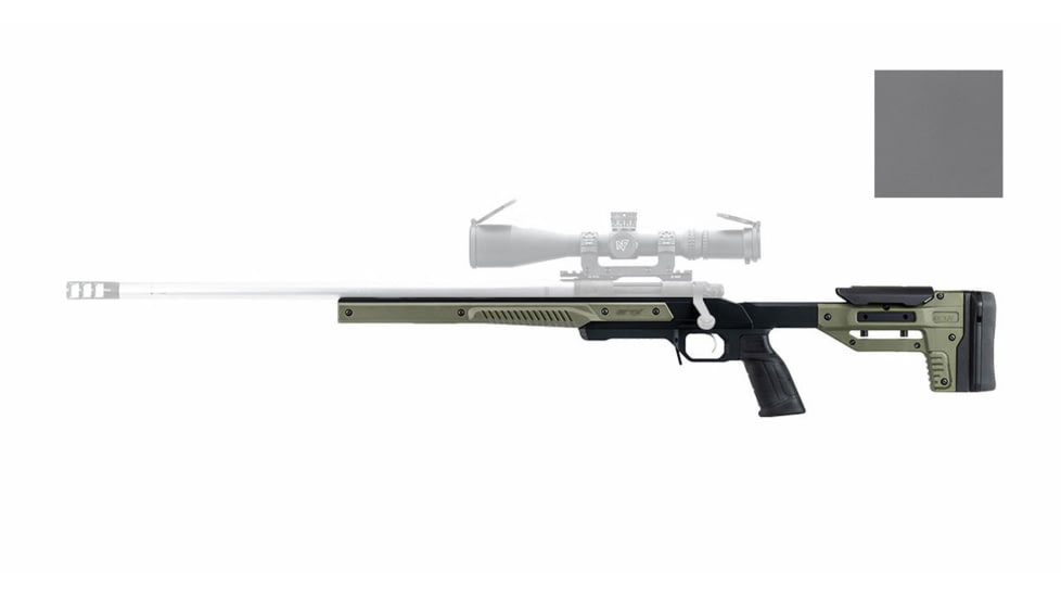 MDT Savage Oryx Rifle Chassis, Short Action, Left Hand, Grey, 109690-GRY