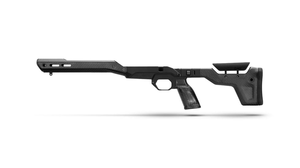 MDT Remington700 HNT-26 ARCA Folding Rifle Chassis, Short Action, Left Hand, Black Carbon Fiber, 106378-BCF