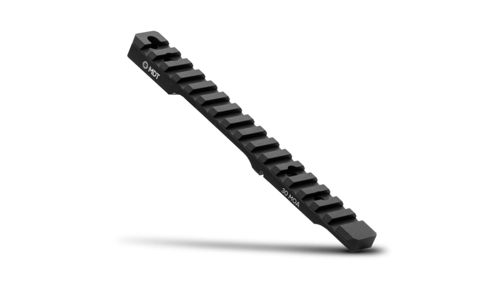 MDT Scope Base Picatinny Scope Rail, Ruger 10/22, 30 MOA, Black, 105072-BLK