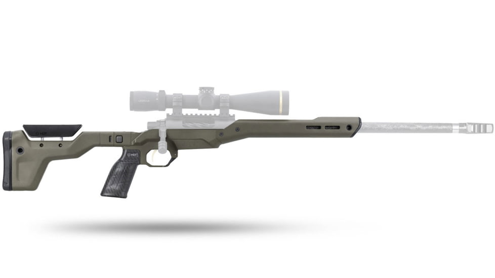 MDT Remington700 HNT-26 ARCA Folding Rifle Chassis, Long Action, Right Hand, Cerekote Green, 106131-CKG