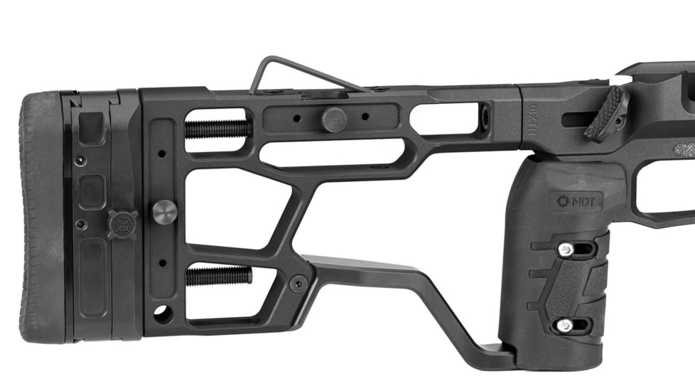 MDT Remington 700 ACC Elite Chassis System, Long Action, Right Hand, Black, 106828-BLK