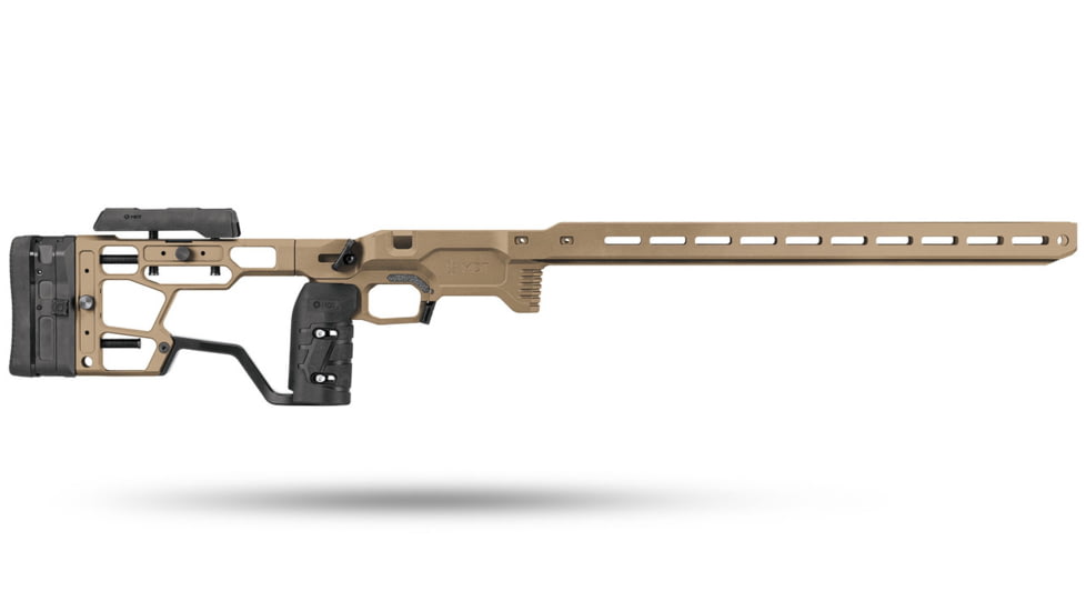 MDT Remington 700 ACC Elite Chassis System, Long Action, Right Hand, Flat Dark Earth, 106828-FDE