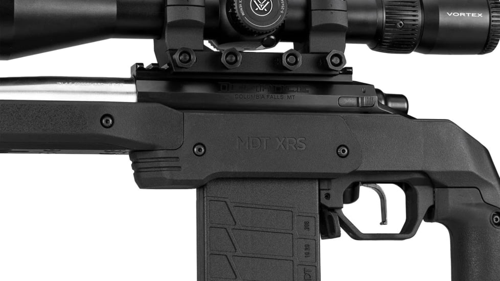 MDT XRS Remington 700 Rifles Chassis System, Long Action, Right Hand, CIP, Black, 114866-BLK