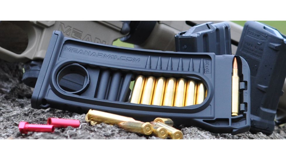 Mean Arms AR-15 Loader, .223 Caliber/5.56mm, 10 Round, Black, 2100169