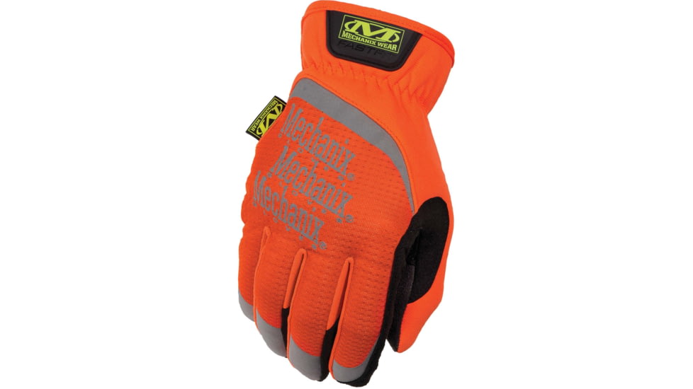 Mechanix Wear High Visible Fastfit Work Gloves - Mens, Orange, Small, SFF-99-008