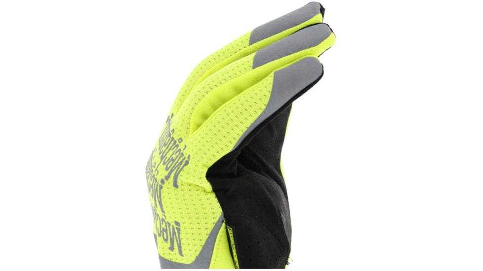 Mechanix Wear High Visible Fastfit Work Gloves - Mens, Yellow, Small, SFF-91-008