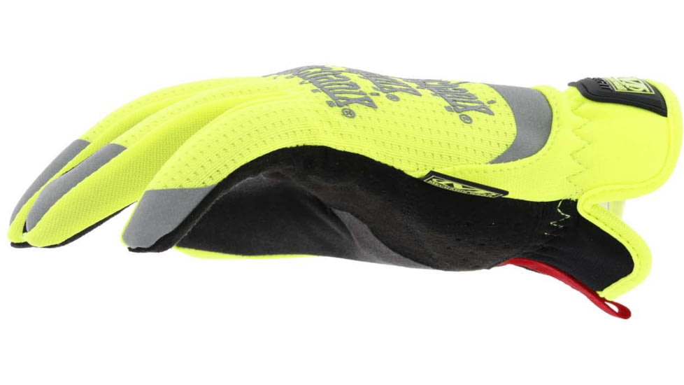 Mechanix Wear High Visible Fastfit Work Gloves - Mens, Yellow, Small, SFF-91-008