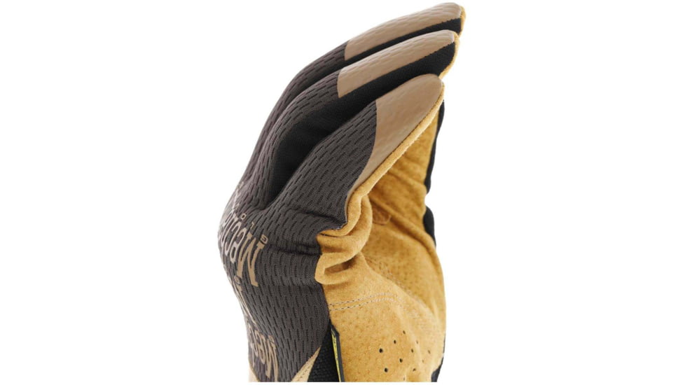 Mechanix Wear Leather Fastfit Glove - Mens, Tan, Small, LFF-75-008