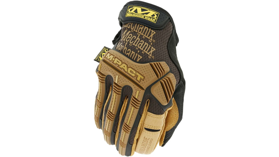 Mechanix Wear Leather M-Pact Glove - Mens, Black, Small, LMP-75-008