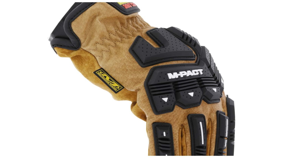 Mechanix Wear M-Pact Leather Driver Cut Resistant Gloves - Mens, Tan, Small, LDMP-C75-008