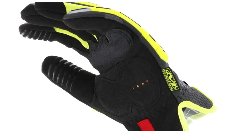 Mechanix Wear M-Pact Open Cuff E5 Cut Resistant Gloves - Mens, Flourescent Yellow, Small, SMC-C91-008