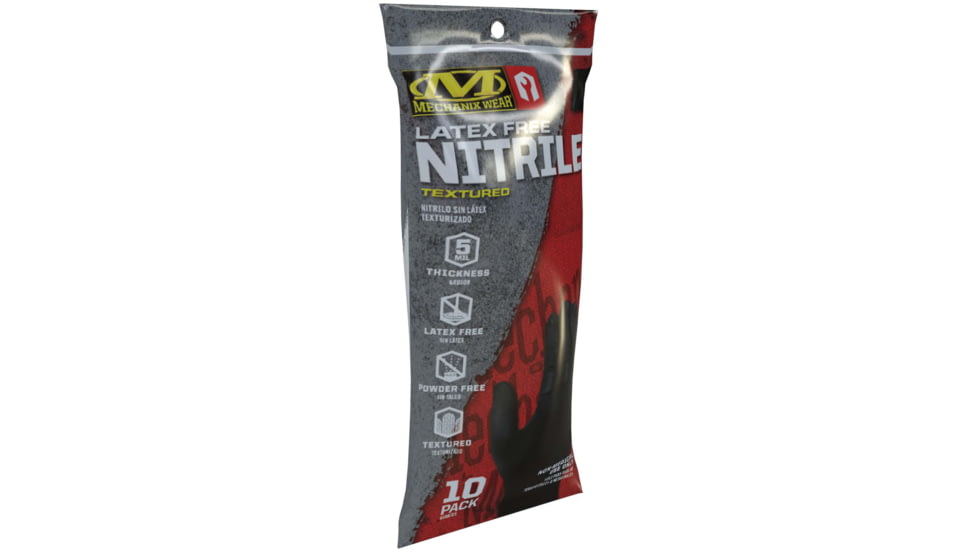 Mechanix Wear HD Nitrile 10 PK Gloves - Mens