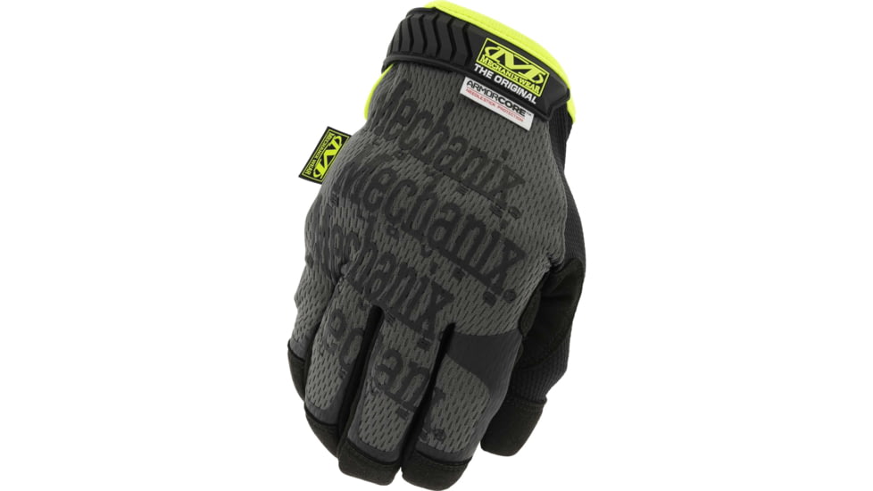 Mechanix Wear Needlestick Original Gloves - Mens, Black/Grey, X Large, NSN 6216005820, NSMG-08-011