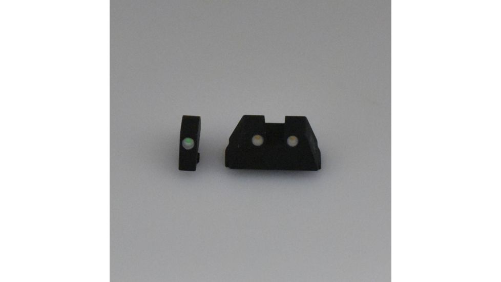 Meprolight Glock 9 mm/357 Sig/40 SW/45 GAP Green/Orange Fixed Set TD, ML10224SUPO