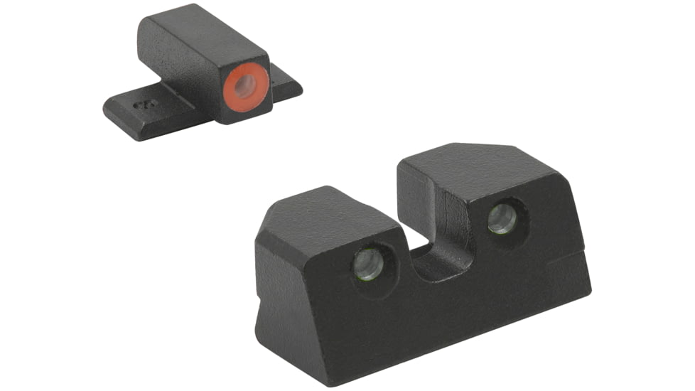 Meprolight Hyper-Bright Iwi Masada 9, Tactical &amp; Slim, Black Orange Ring, 495873131, 495873131