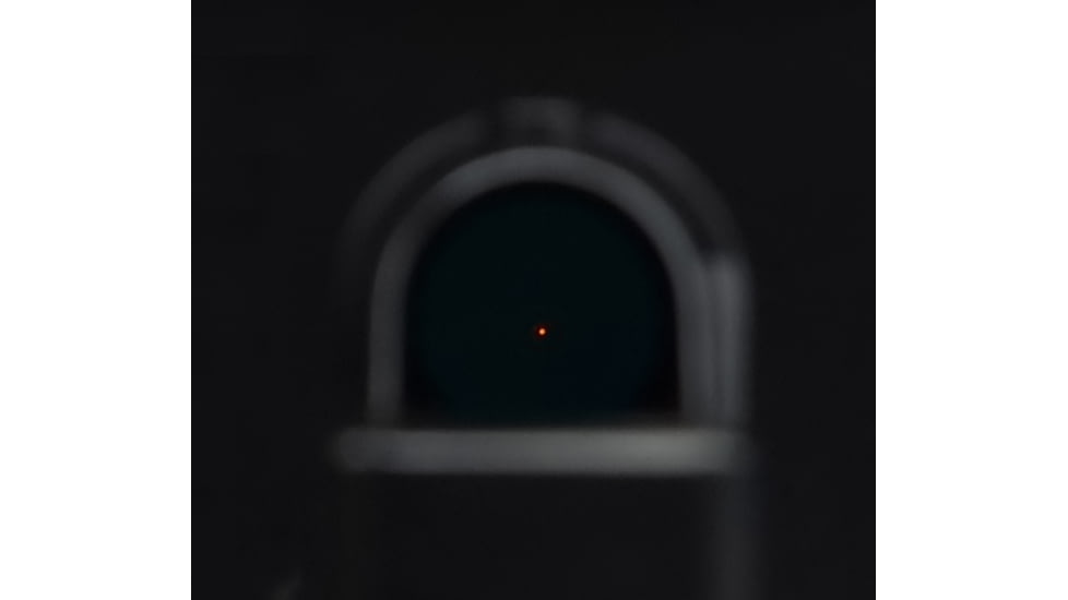 Meprolight M21 1x30mm Reflex Sight, 5.5 MOA Dot Reticle, Black w/Dust Cover M21-D5, 0626310