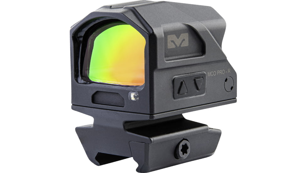 Meprolight MCO Pro Full Sized 5-Segment LED Retcle 2/68 MOA Red Dot Sight, Black Red Reticle, 901142372