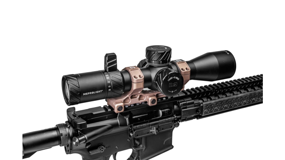 Meprolight MVO 3-18x44mm 34mm Tube Rifle Scope, First Focal Plane, Etched Glass M3 MRAD, Black, 901246703