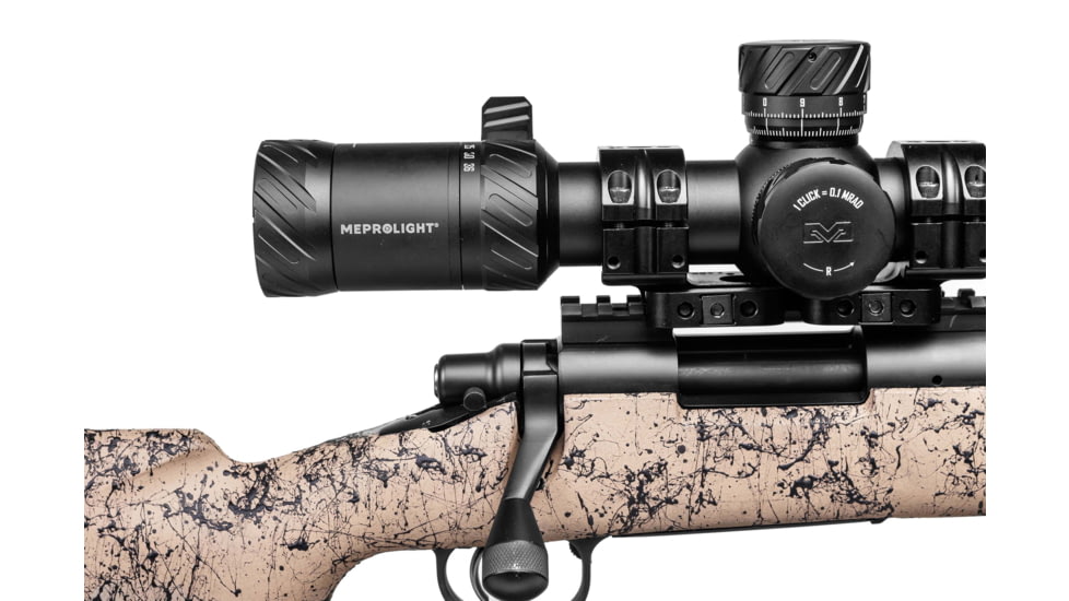 Meprolight MVO 6-36x56mm 34mm Tube Rifle Scope, First Focal Plane, Etched Glass M3 MRAD, Black, 901247706