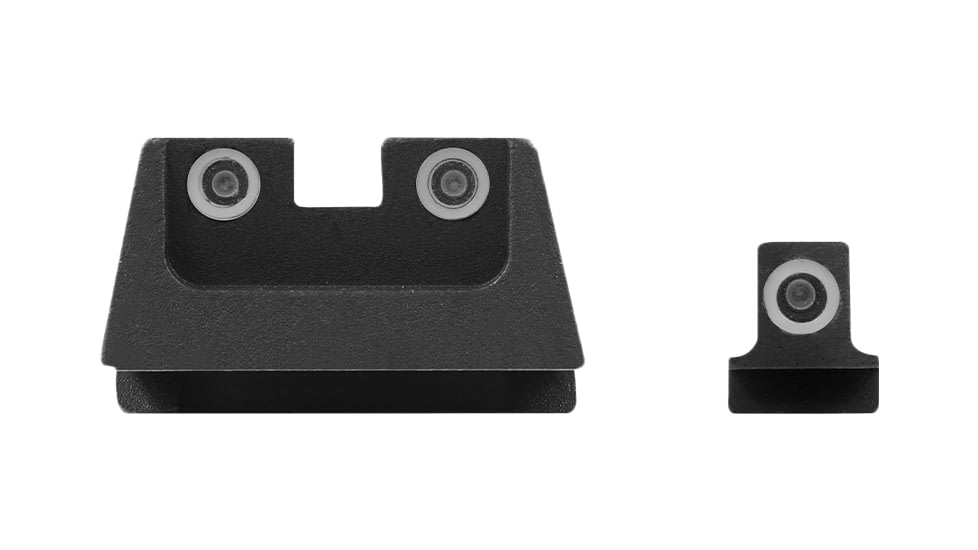 Meprolight Night Sights, Green Front/Rear, Para 12.45,14.40 &amp;14.45 LDA, After 2007, ML11802G, 118023101