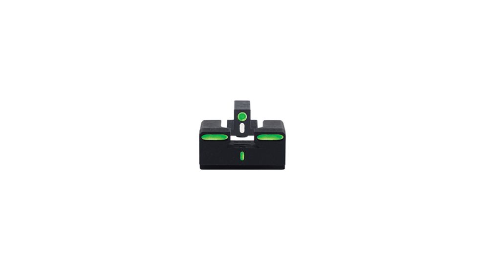 Meprolight R4E Optimized Duty Sight Set, Full Size, Glock Only, Green Front/Green Rear, ML12224G, 122243101