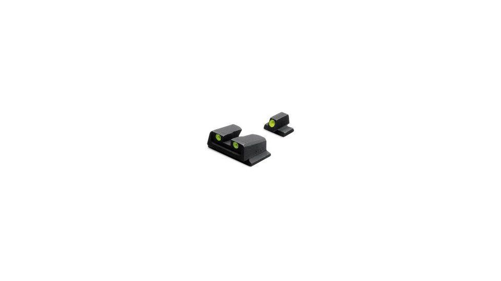 Meprolight SW MP Full Size/Compact/Sub-Comp Green/Yellow Fixed TD, ML11766Y