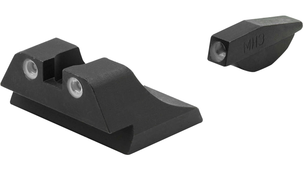 Meprolight Tru-Dot Night Sight Set for Ruger P90,91,93 &amp; 95, Green, 10991, 109913101