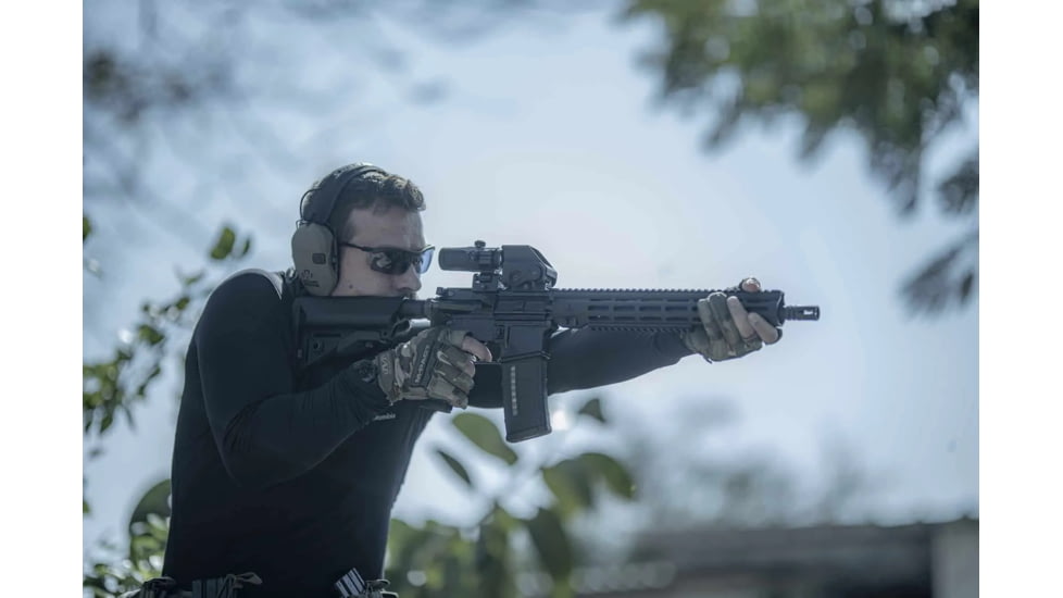 Meprolight Tru Vision Electro Optical Red Dot Sight, 2 MOA Red Dot Reticle, Black, 73 x 56 x 68 mm, 65025540