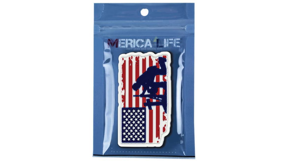 Merica Life Fallen But Not Forgotten Patch, 3 x 2, FBNF