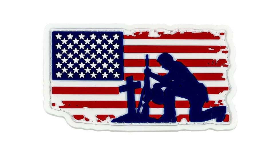 Merica Life Fallen But Not Forgotten Patch, 3 x 2, FBNF