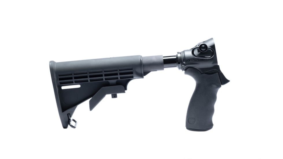 Mesa Tactical LEO Gen II Telescoping Hydraulic Recoil Stock Kit for Rem V3/Tac-13, 12 Gauge, Black, 95860