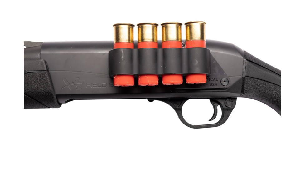 Mesa Tactical SureShell Aluminum Carrier for Remington V3, 4-Shell, 12 Gauge, Black, 95880