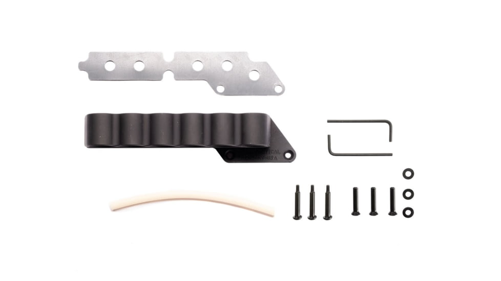 Mesa Tactical SureShell Aluminum Carrier for Remington V3, 6-Shell, 12 Gauge, Black, 95890